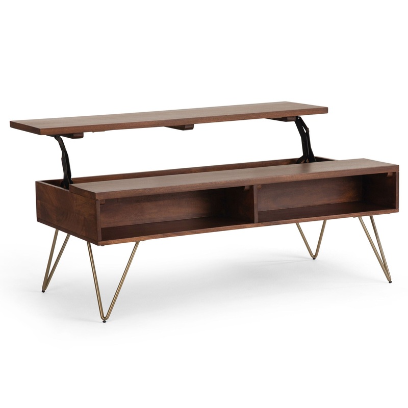 Hunter – Lift Top Coffee Table – Umber Brown