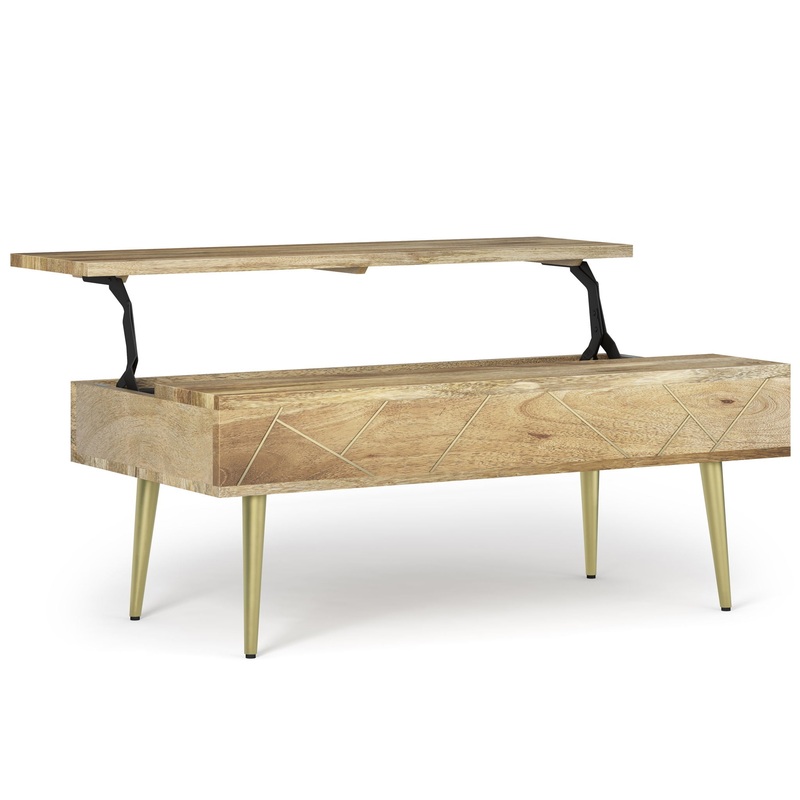 Jager – Large Lift Top Coffee Table – Natural