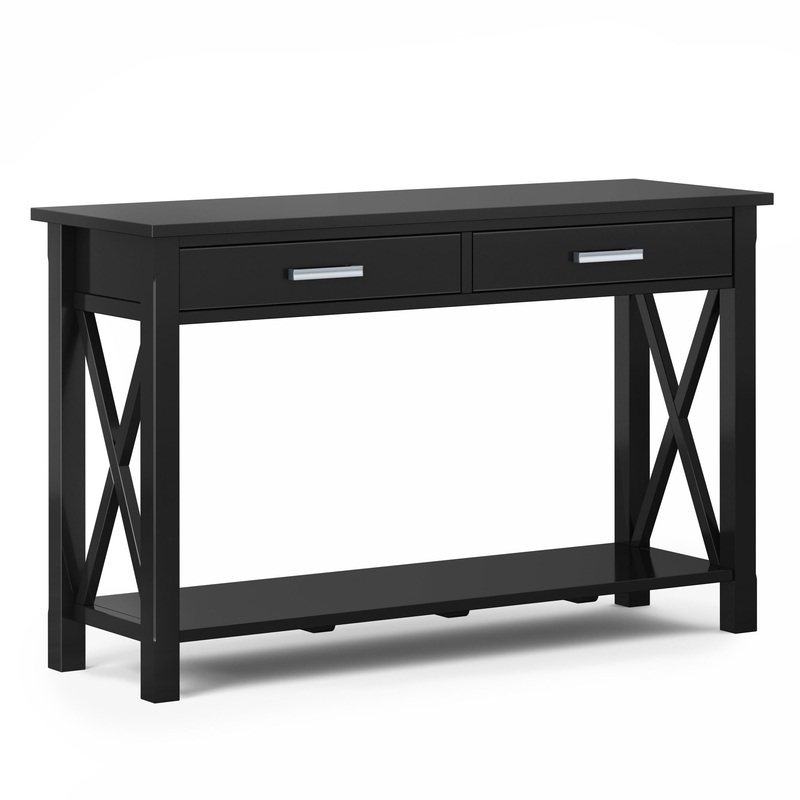 Kitchener – Console Sofa Table – Black