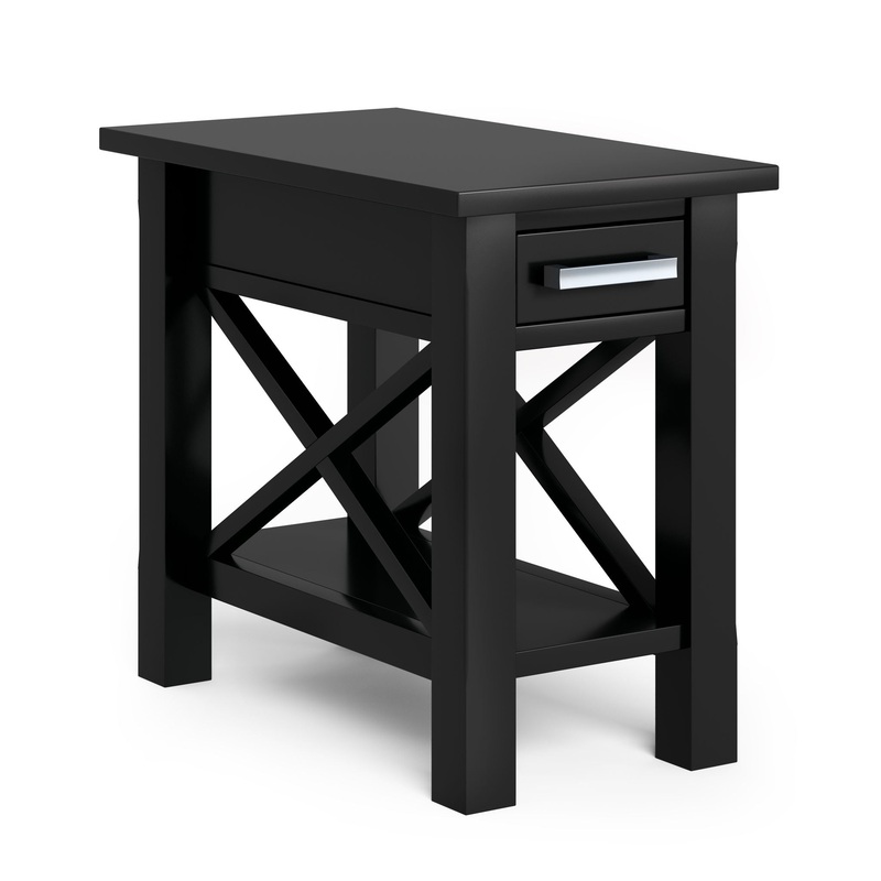 Kitchener – Narrow Side Table – Black