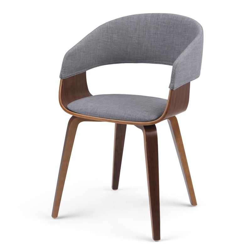 Lowell – Bentwood Dining Chair – Light Gray