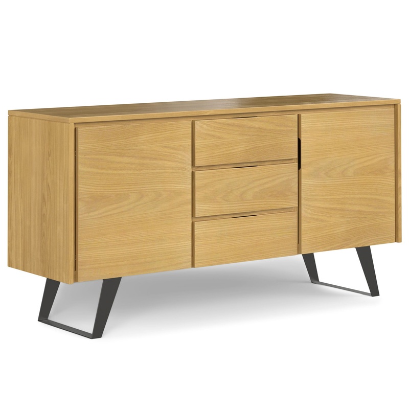 Lowry – Sideboard Buffet – Oak Veneer