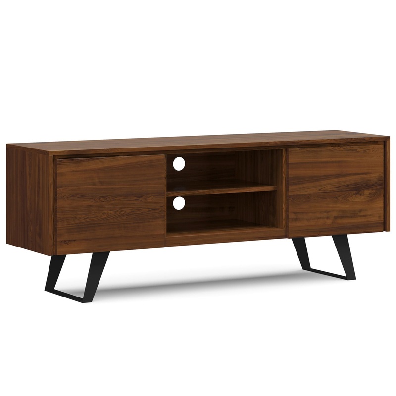 Lowry – TV Media Stand – Walnut
