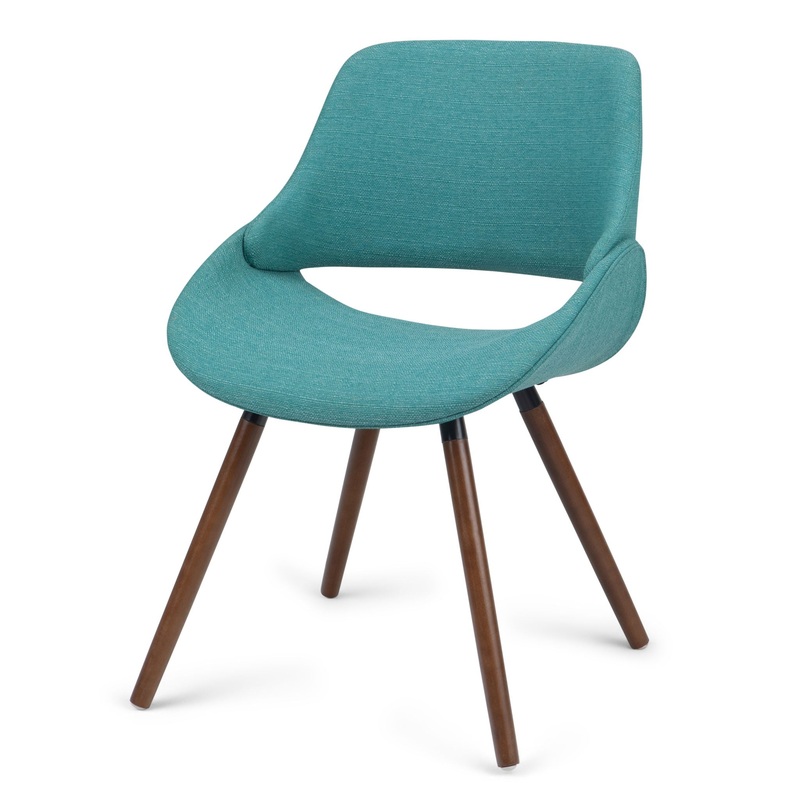 Malden – Bentwood Dining Chair – Turquoise Blue