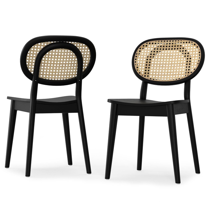 Rachel – Dining Chair (Set of 2) – Black