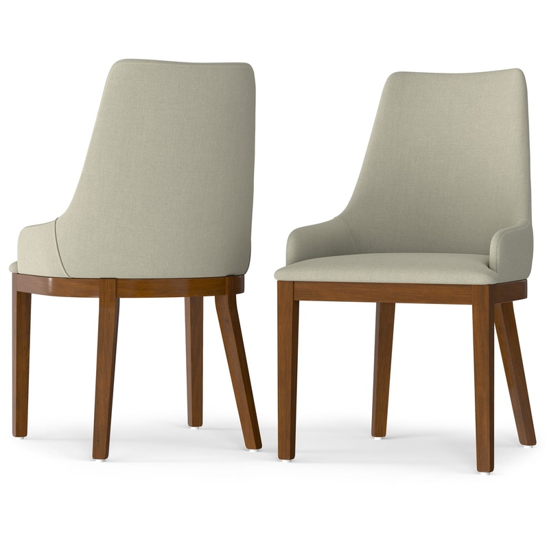 Stephanie – Dining Chair (Set of 2) – Brown