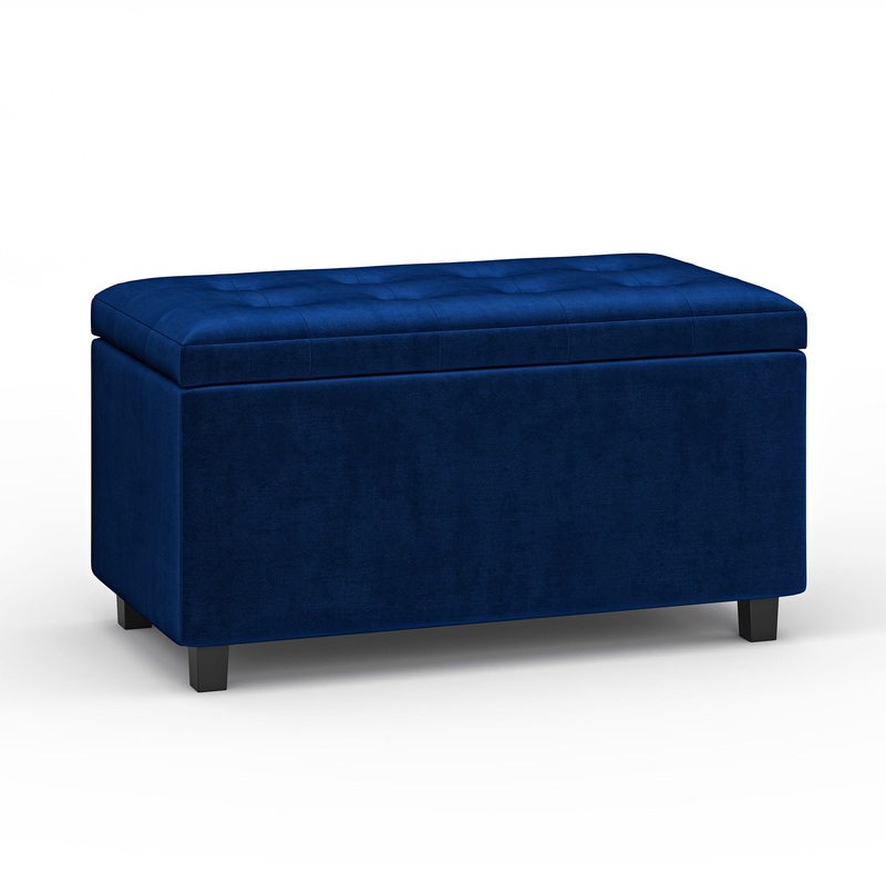 Cosmopolitan – Storage Ottoman – Blue