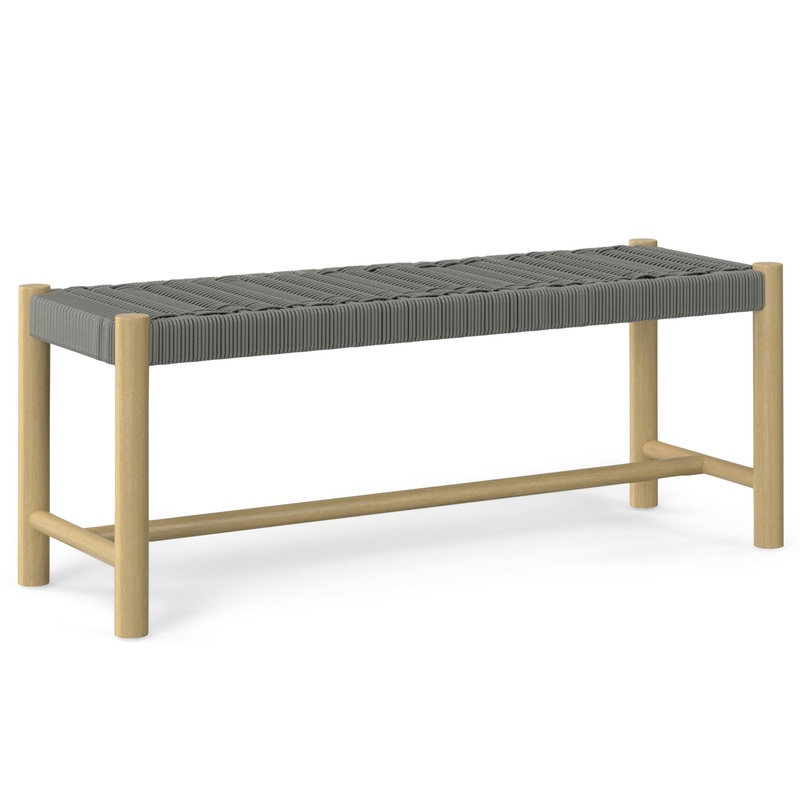 Dahlia – Outdoor Indoor Bench – Gray