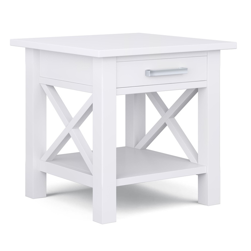 Kitchener – End Table – White