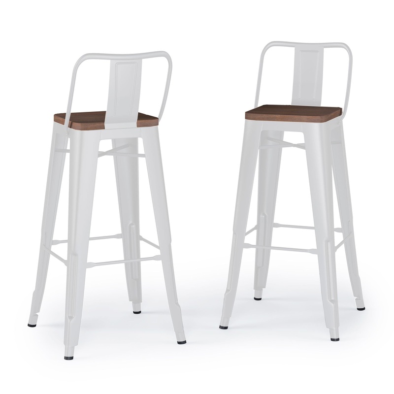 Rayne – Bar Stool (Set of 2) – White