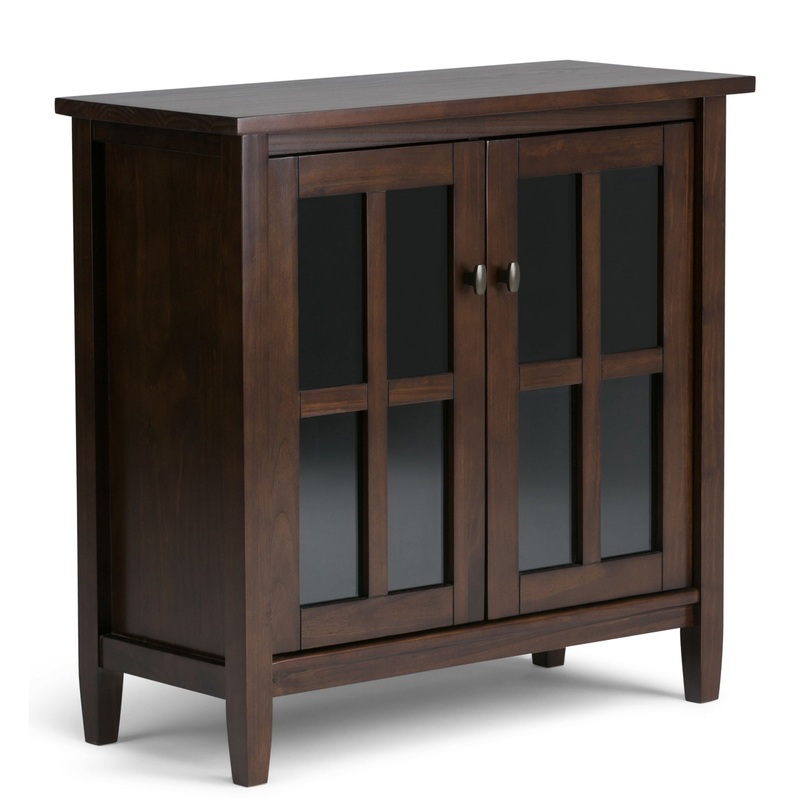 Warm Shaker – Low Storage Cabinet – Tobacco Brown