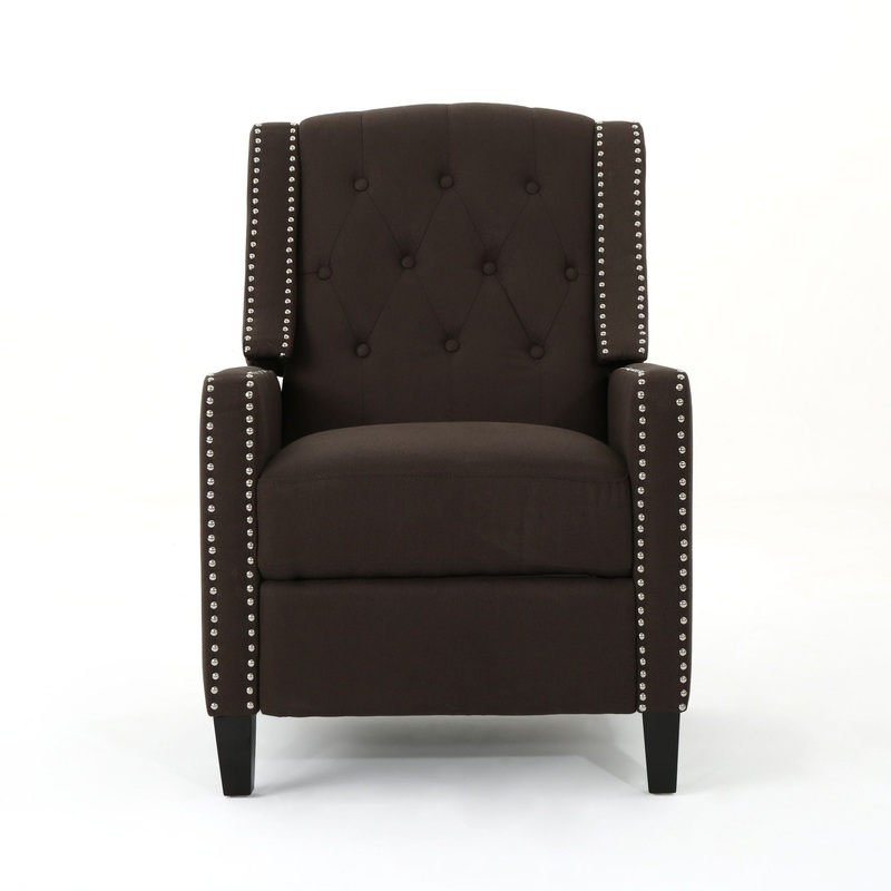 Classic Push Back Chair – Coffee