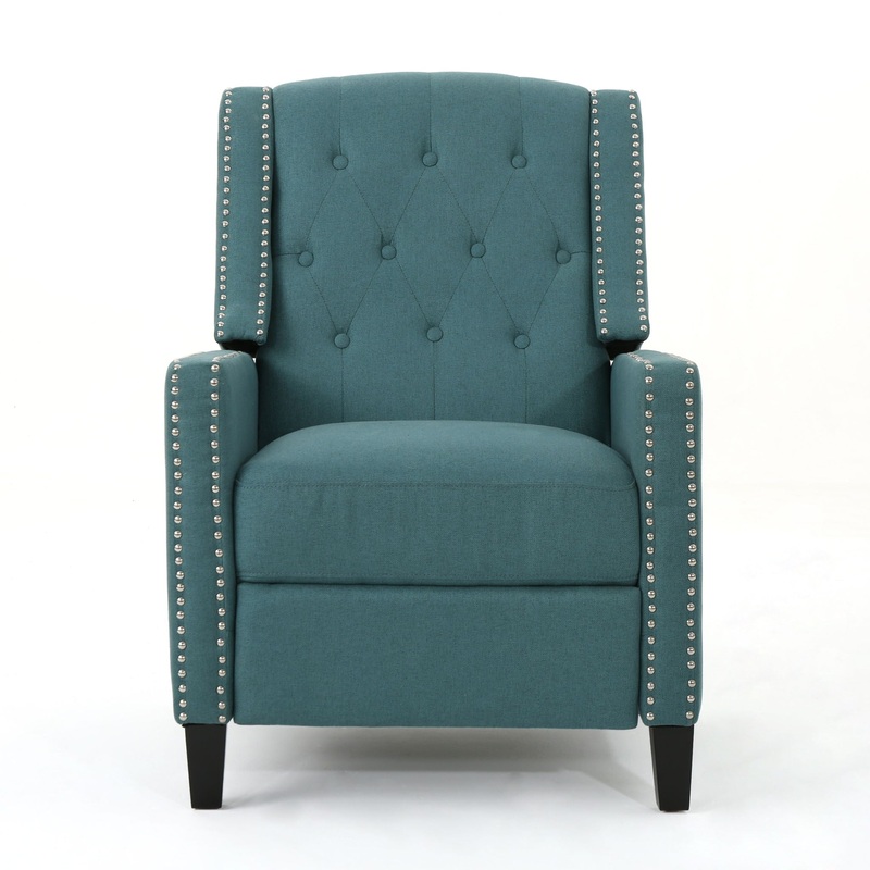 Classic Push Back Chair – Teal