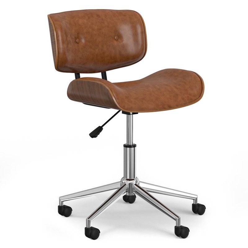Dax – Bentwood Office Chair – Tan