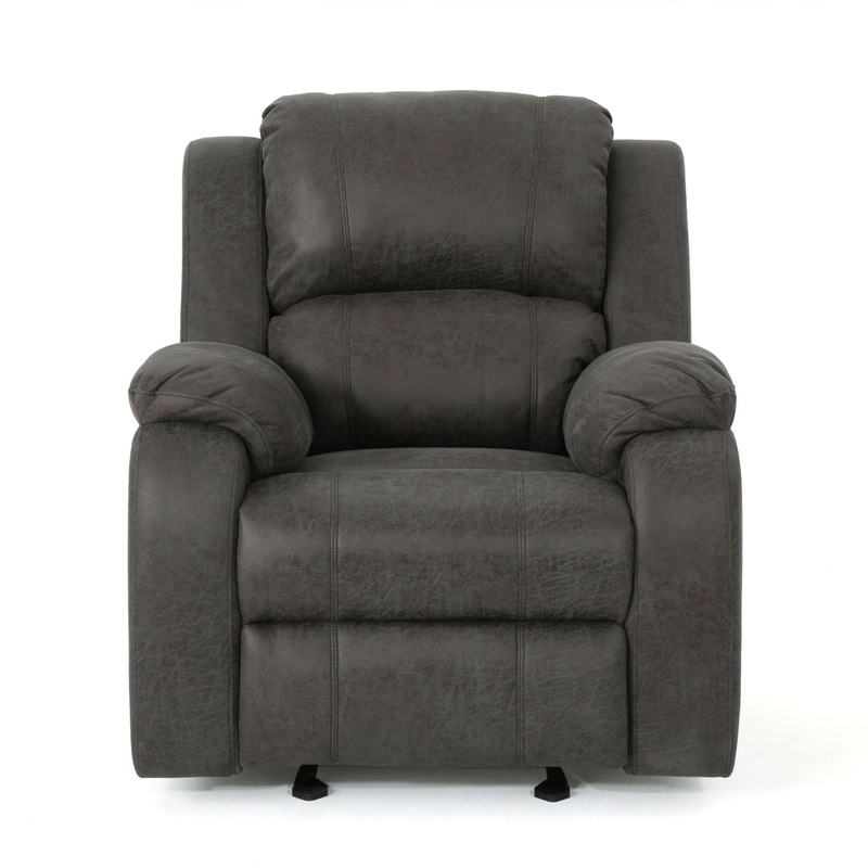 Manual Recliner Chair – Slate