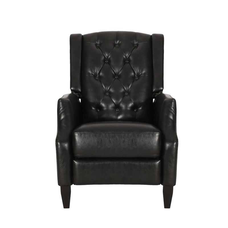 Manual Standard Recliner – Black