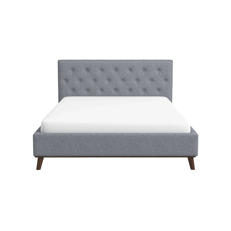 Graceville – King Size Platform Bed – Gray