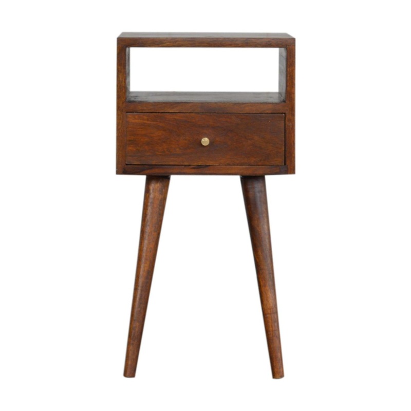 Mini Nightstand – Chestnut