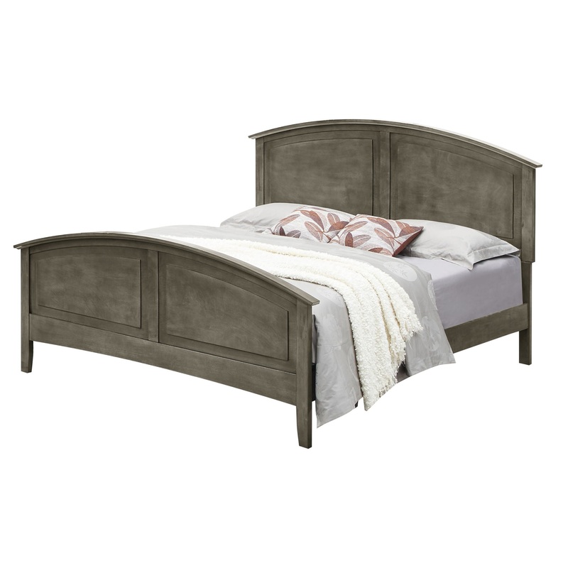 King Bed With Versatile Design Stylish – Gray
