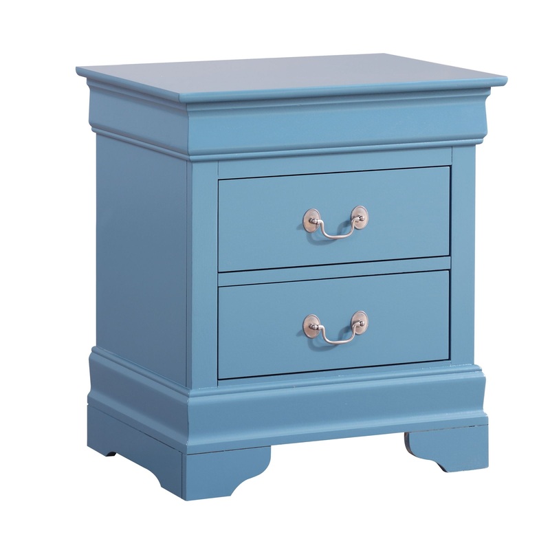 Louis Phillipe – Nightstand – Teal