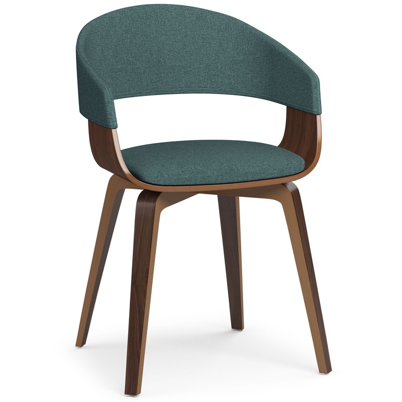 Lowell – Bentwood Dining Chair – Light Turquoise Blue