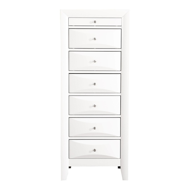 Marilla – 7 Drawer Lingerie Chest – White