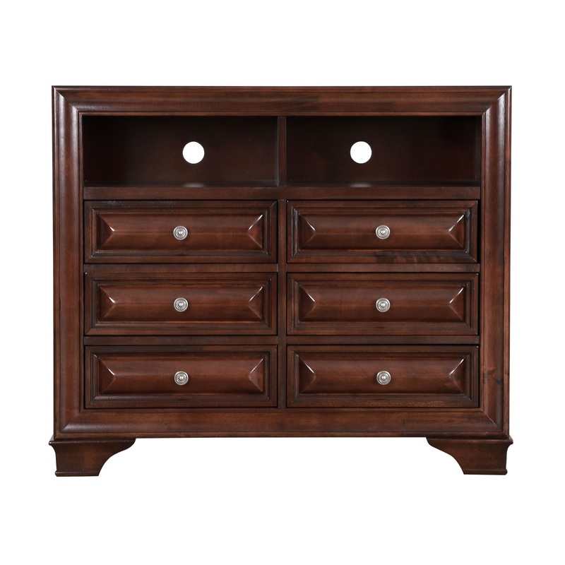 TV Media Chest – Cappuccino