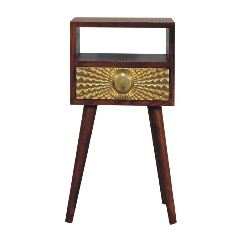 Eden – Mini Nightstand – Chestnut