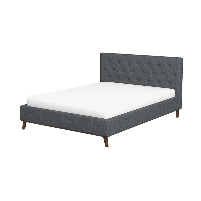 Graceville – King Platform Bed – Gray