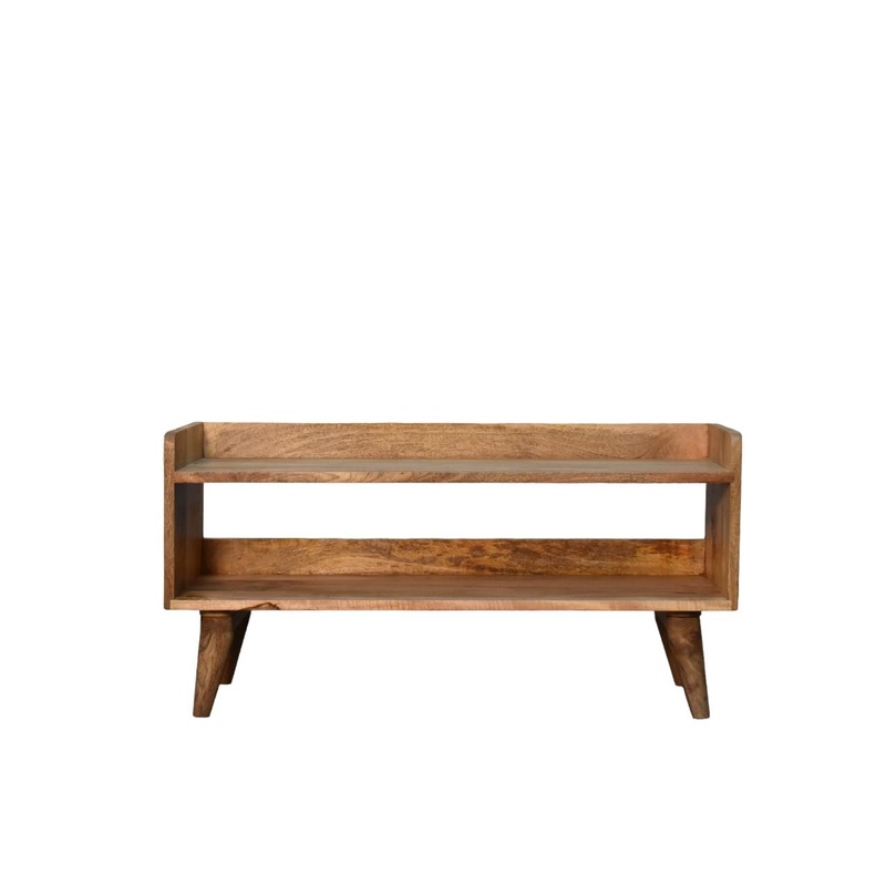 Nordic Storage Bench – Oak