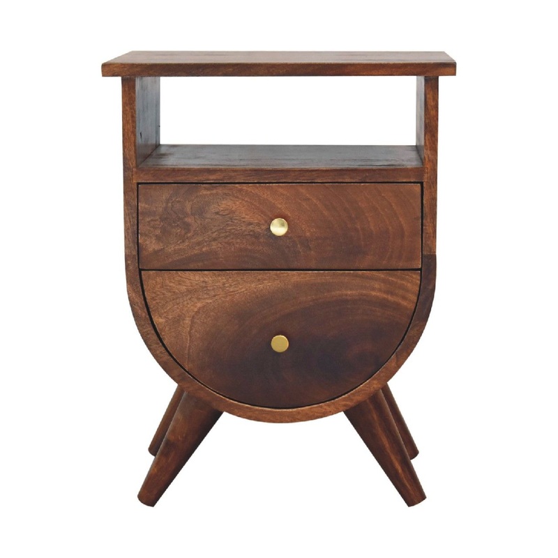 Split – Bedside Table – Chestnut