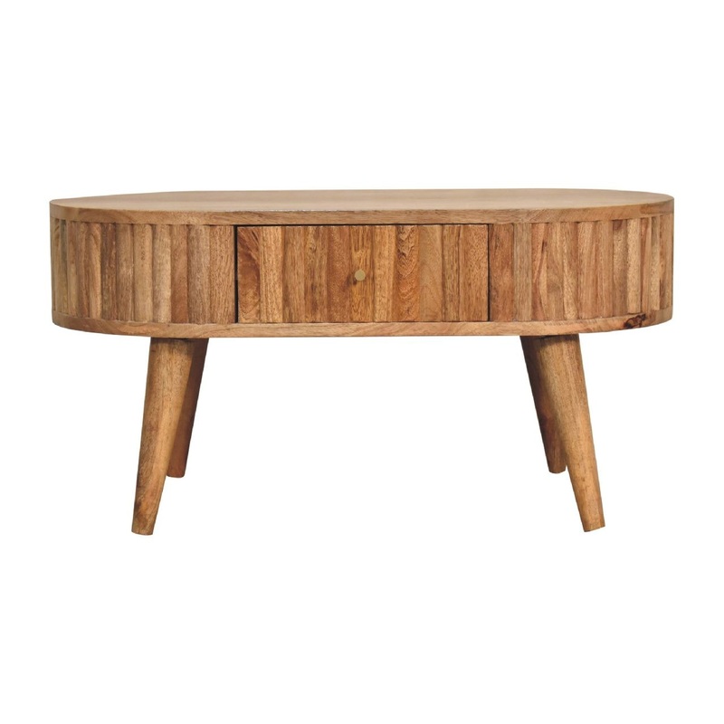 Stripe Coffee Table – Oak