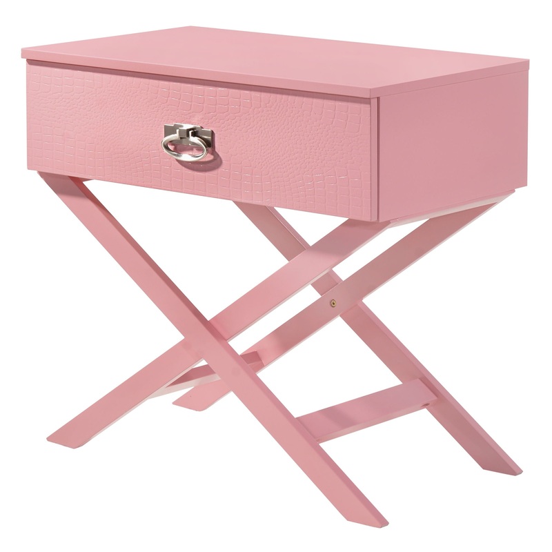 Xavier – Nightstand – Pink