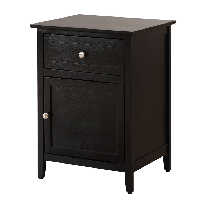 Izzy – Nightstand For Modern Spaces – Black