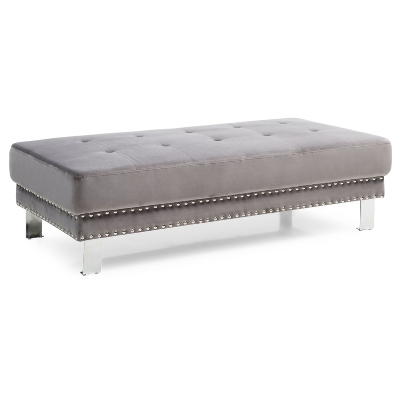 Ottoman For Contemporary Homes – Gray