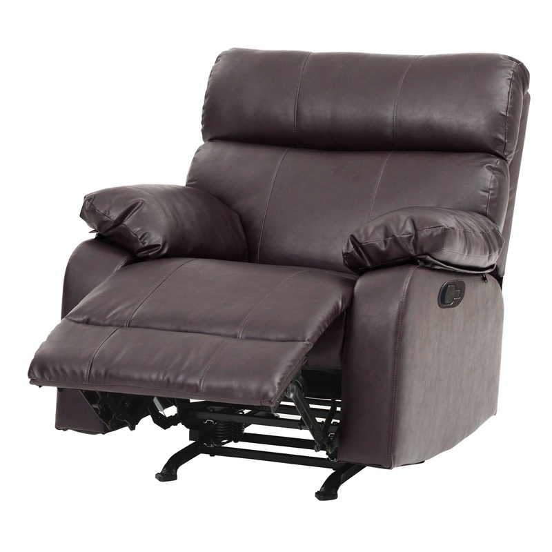 Rocker Recliner – Dark Brown