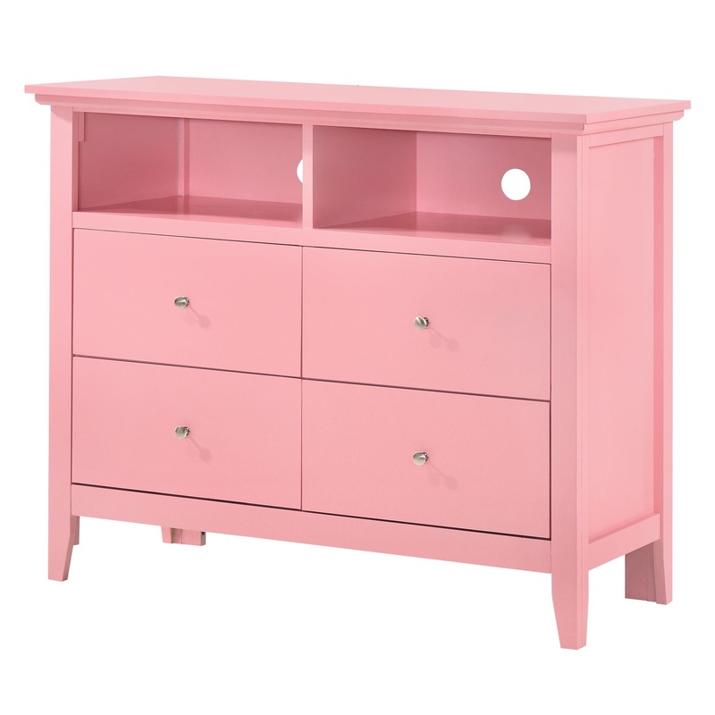 Charming TV Media Chest – Pink