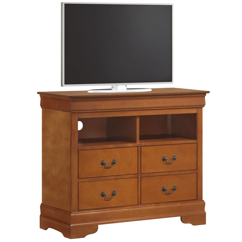 Elegant Media Chest For Your Living Space – Oak