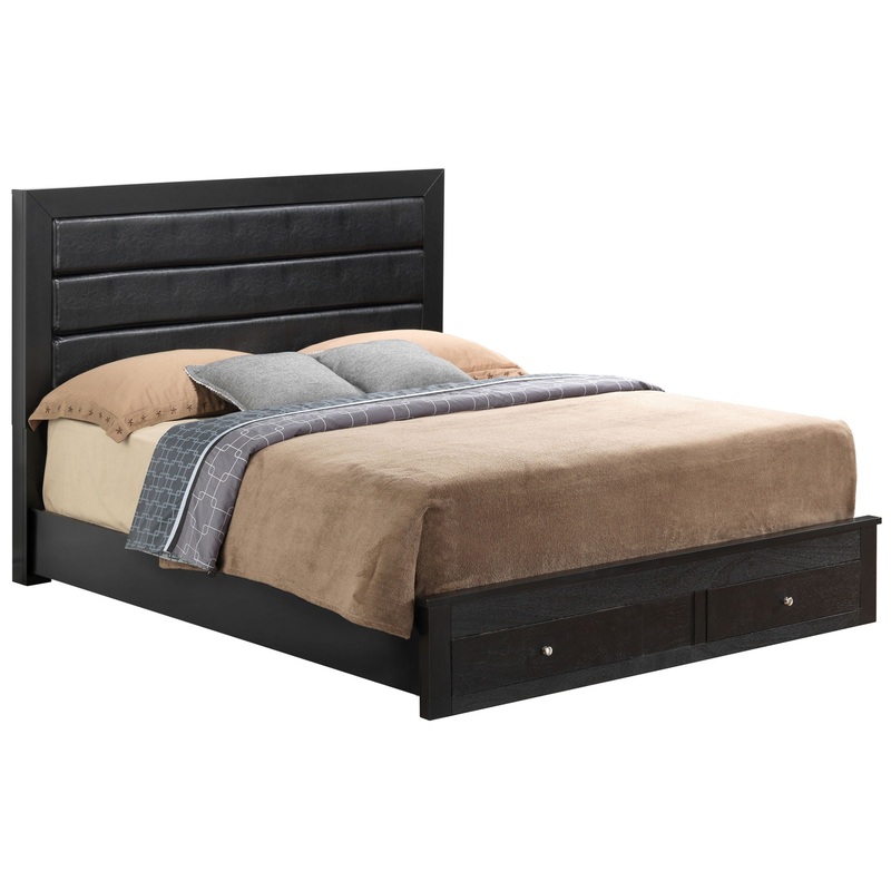 Full Storage Bed – Black
