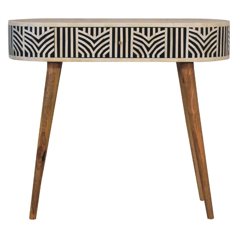 Inlay – Edessa Bone Console Table – Oak