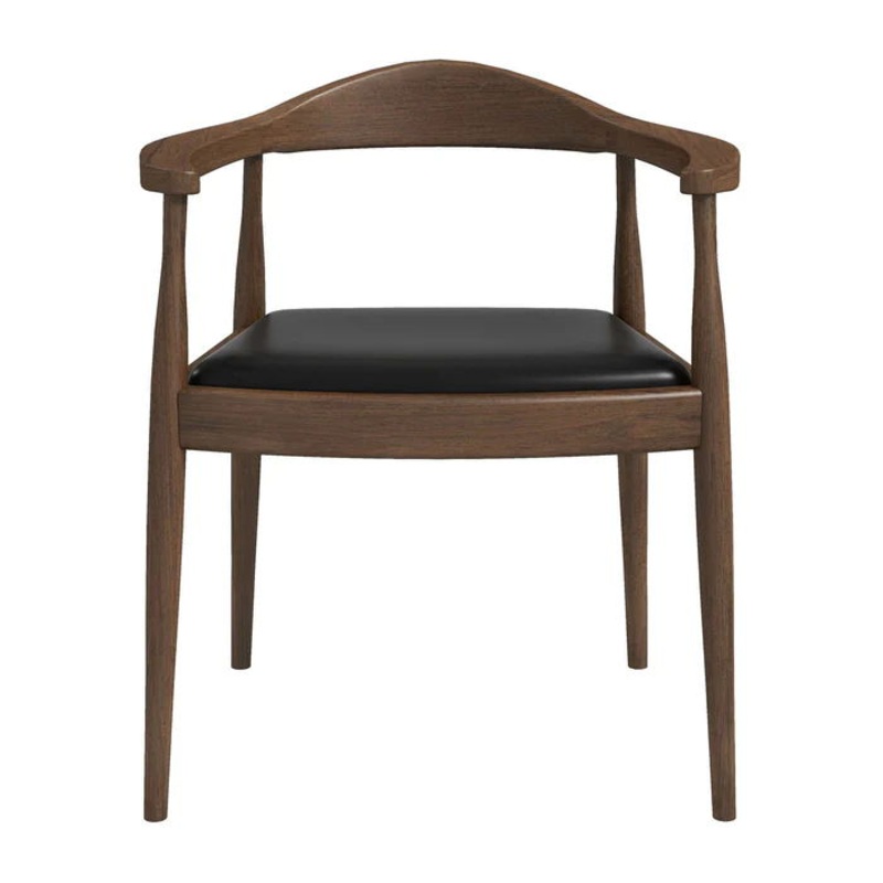 Kelly – Dining Chair – Black / Brown