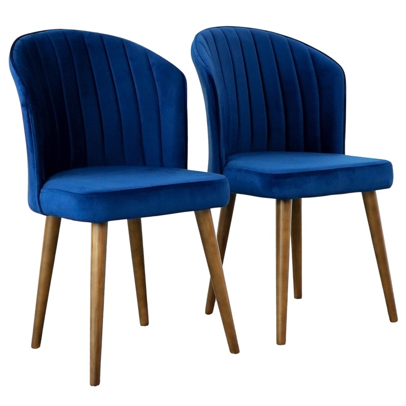 Parsons – Dining Chair (Set of 2) – Navy Blue