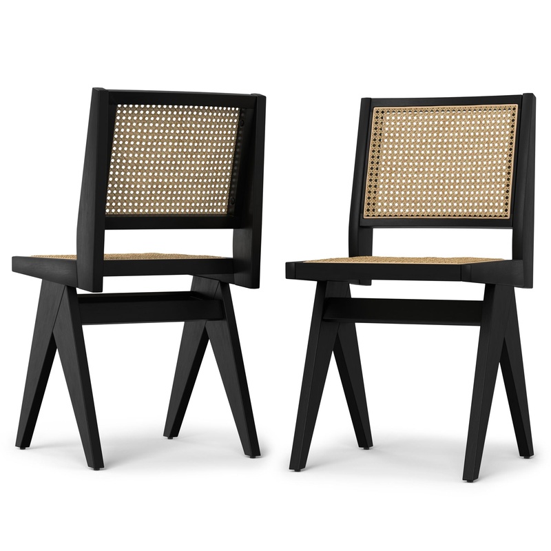 Regina – Dining Chair (Set of 2) – Black