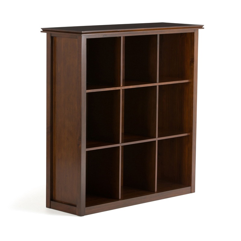 Artisan – 9 Cube Bookcase And Storage Unit – Russet Brown