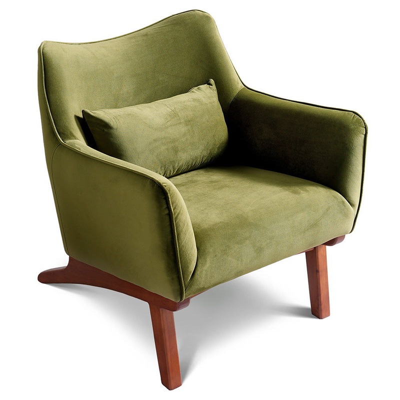 Brayden – Lounge Chair – Olive Green