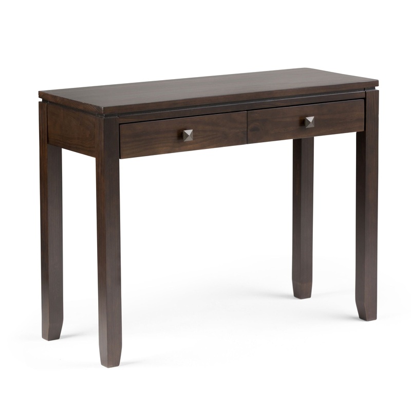 Cosmopolitan – Console Sofa Table – Mahogany Brown