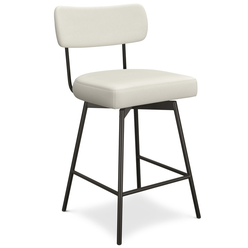 Giselle – Swivel Counter Height Stool (Set of 2) – Natural