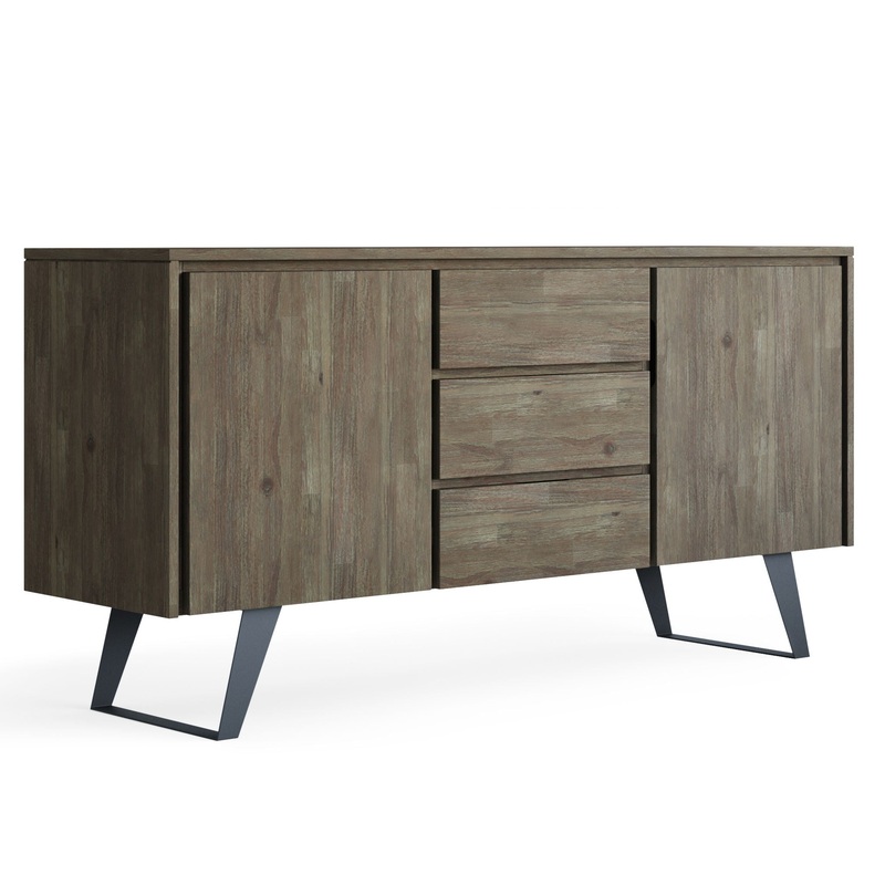 Lowry – Sideboard Buffet – Distressed Gray
