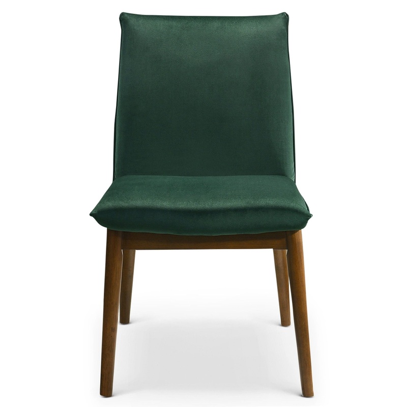 Monza – Dining Chair (Set of 2) – Dark Green