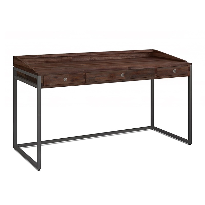 Ralston – Desk – Distressed Charcoal Brown